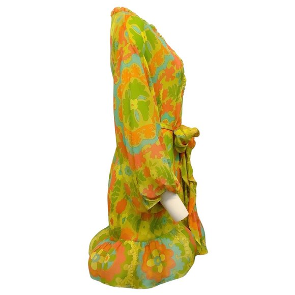 Alexis Green Multi Floral Analia Dress - Picture 2 of 4